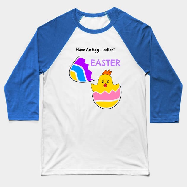 FUNNY Easter Egg - Funny Easter Quotes Baseball T-Shirt by SartorisArt1